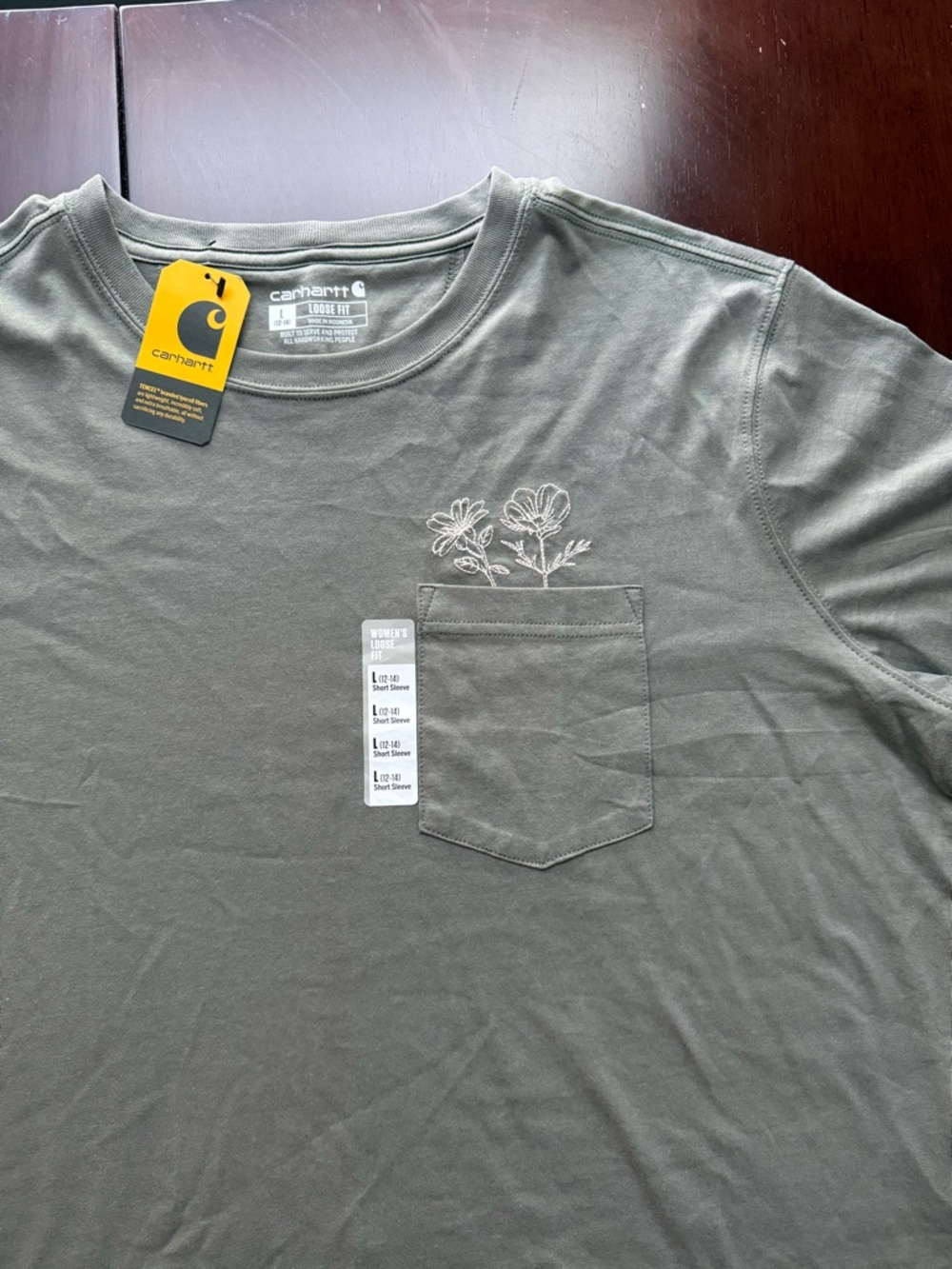 Carhartt Floral Pocket Tee